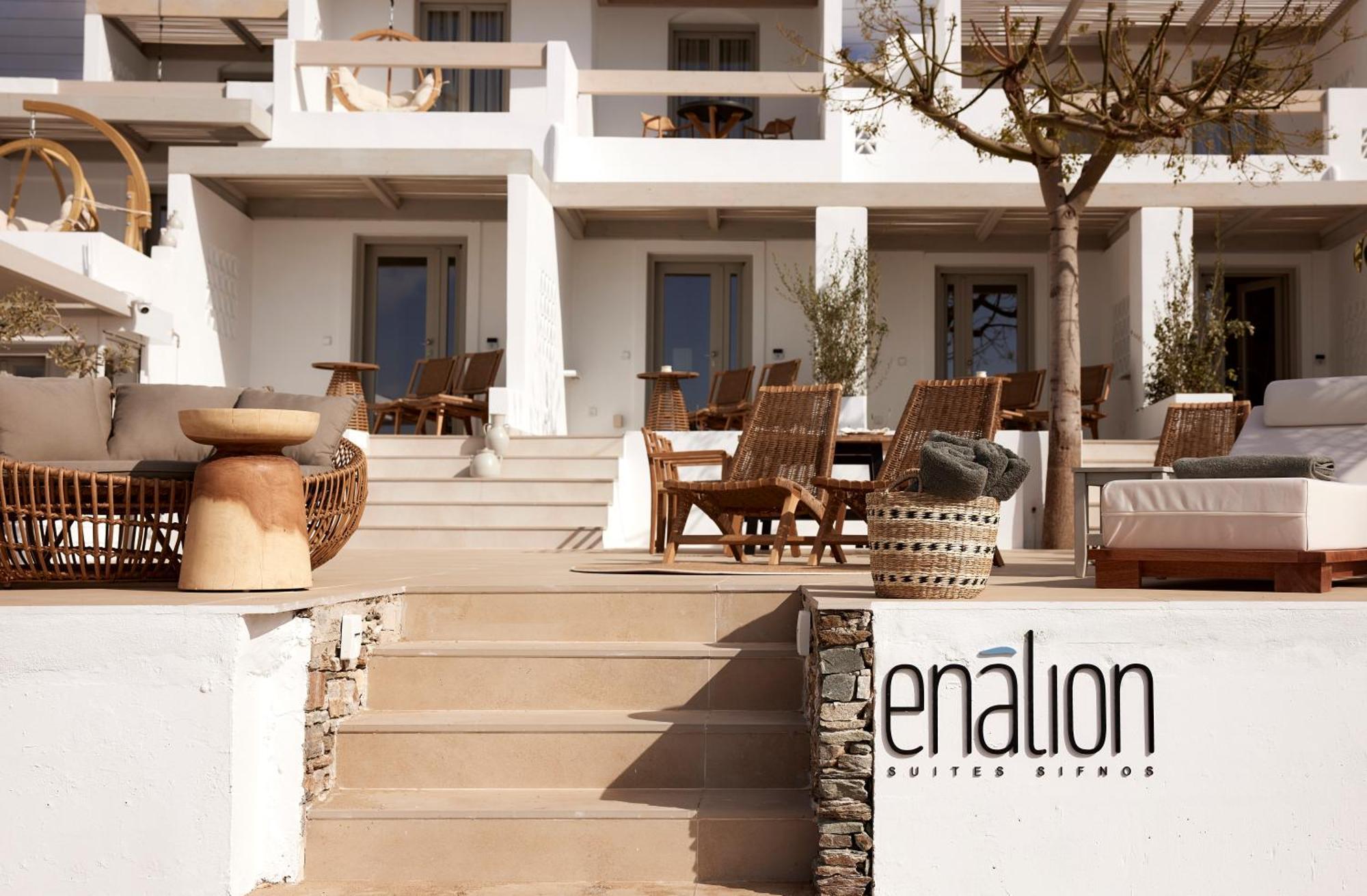 Enalion Suites Sifnos Platis Gialos  Екстер'єр фото